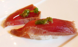 Zuke maguro  (filetto di tonno marinato) 